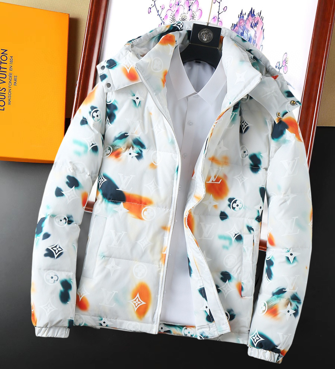 Louis Vuitton Couple Down Jacket Goose Down M-l-xl