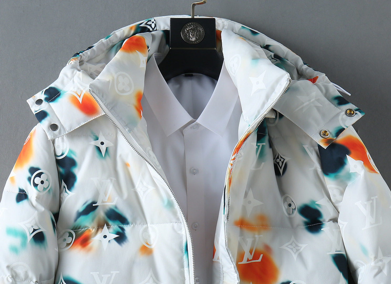 Louis Vuitton Couple Down Jacket Goose Down M-l-xl