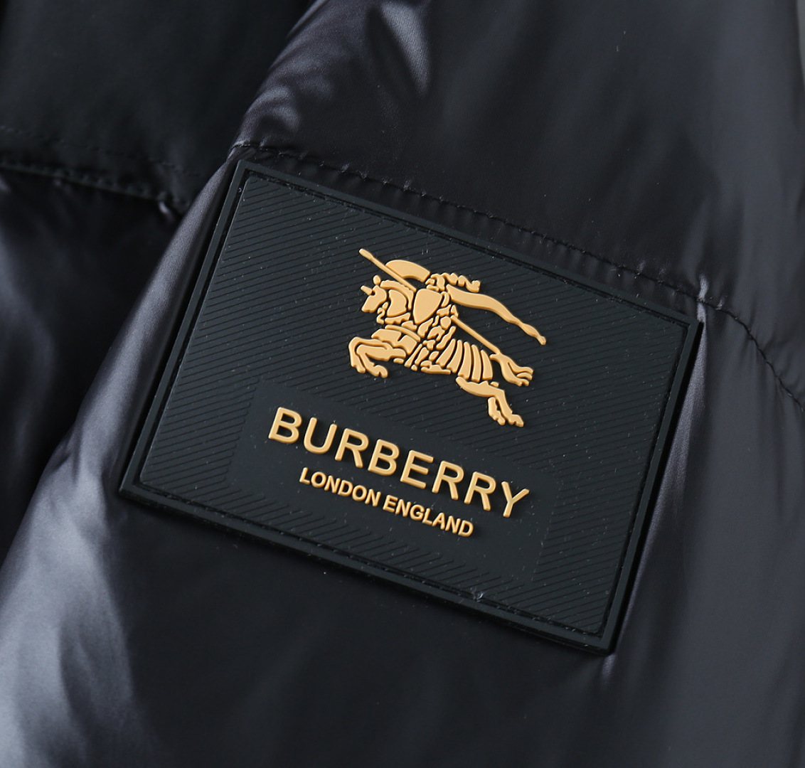 Burberry Couple Down Jacket Goose Down M-l-xl
