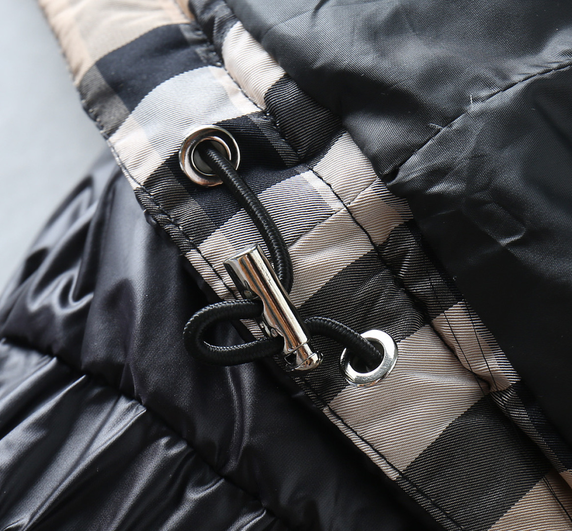 Burberry Couple Down Jacket Goose Down M-l-xl