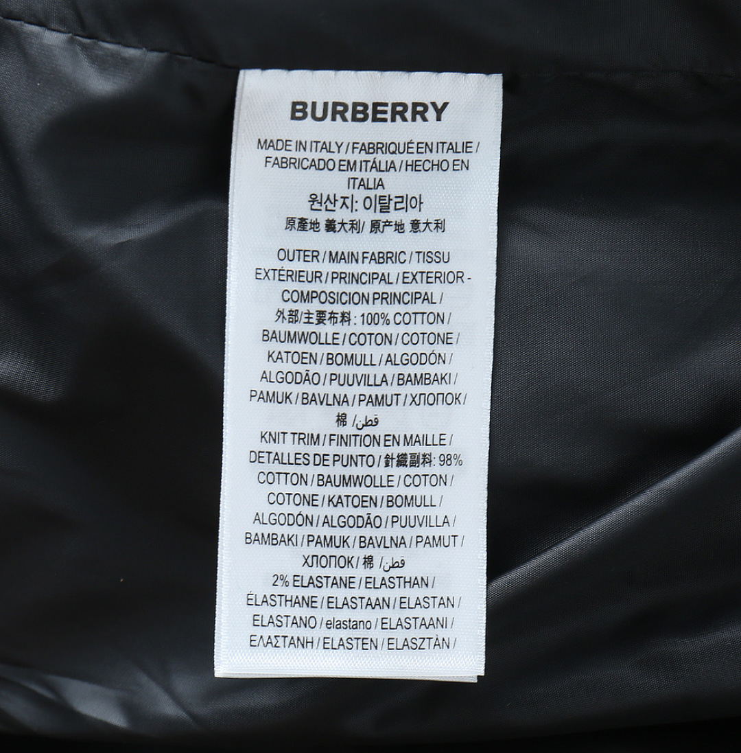 Burberry Couple Down Jacket Goose Down M-l-xl