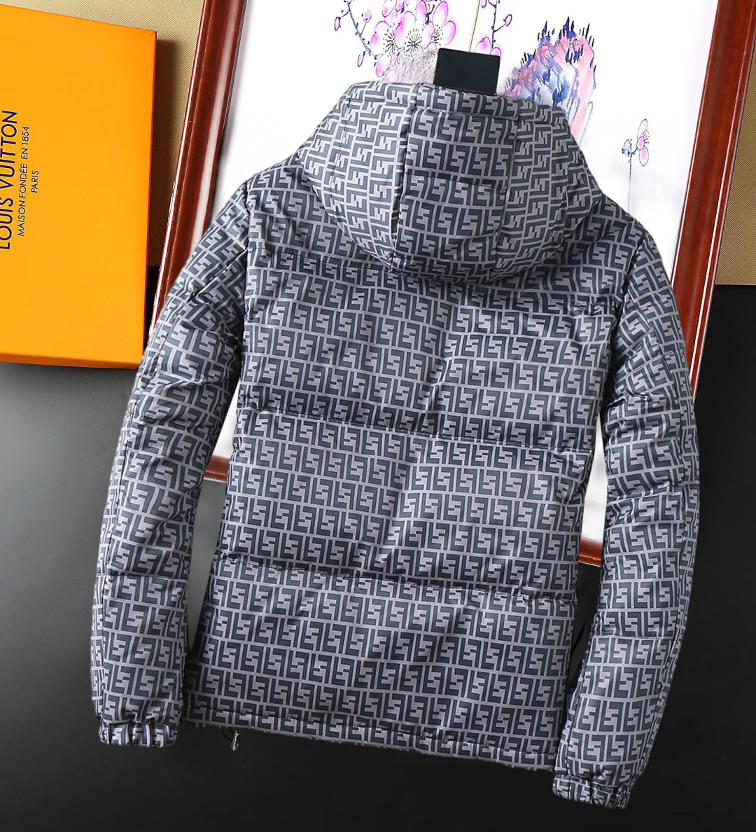 Fendi Couple Down Jacket Goose Down M-l-xl