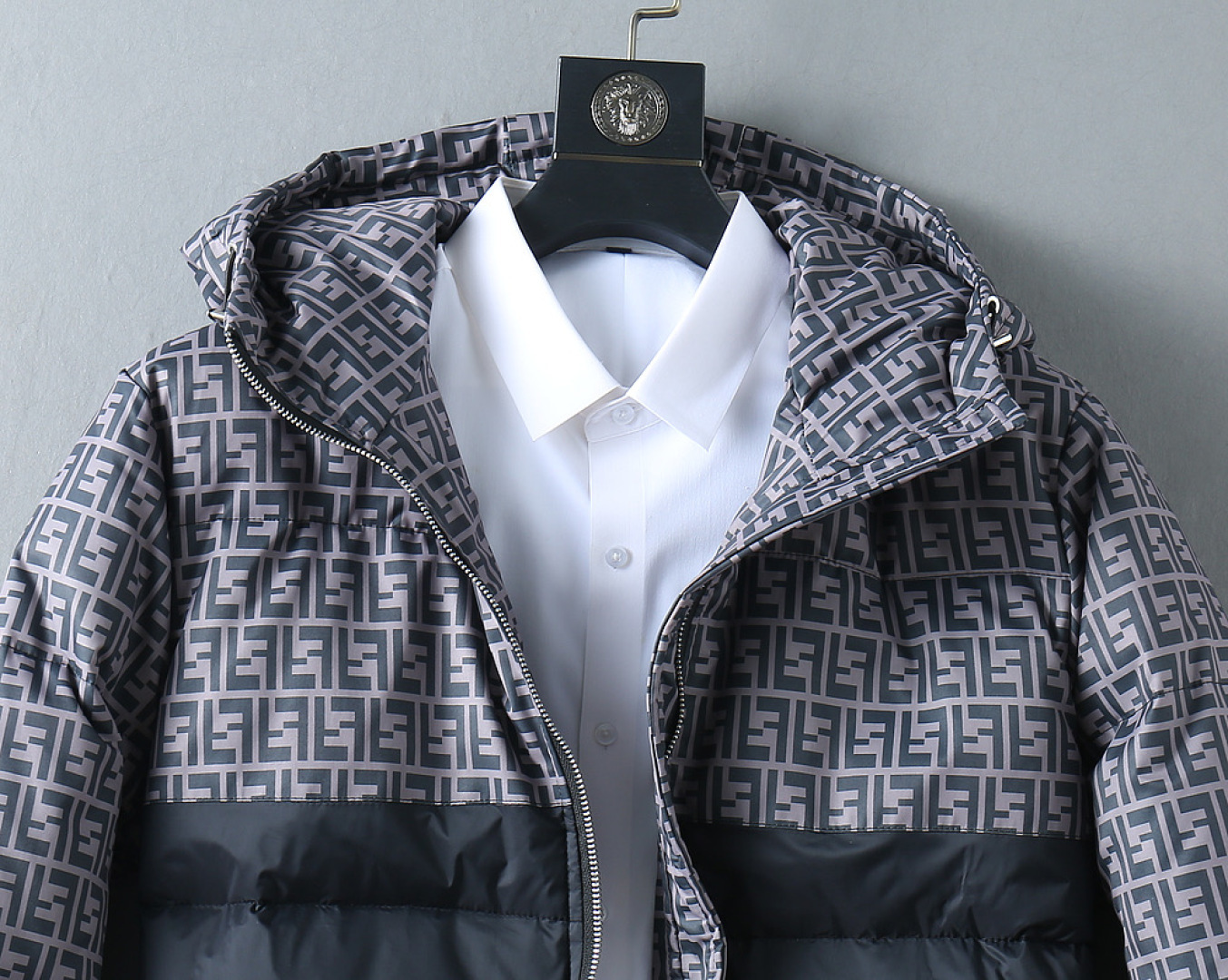 Fendi Couple Down Jacket Goose Down M-l-xl