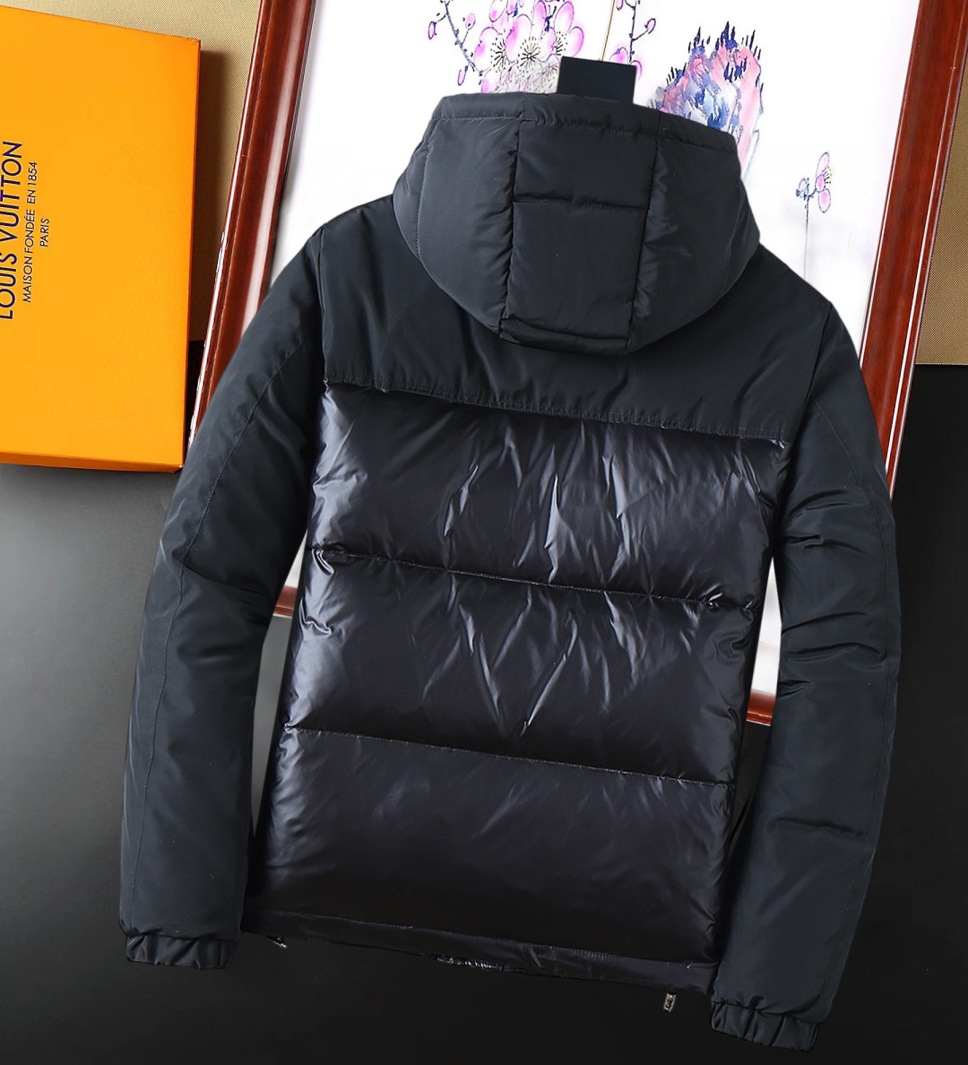 Prada Couple Down Jacket Goose Down M-l-xl