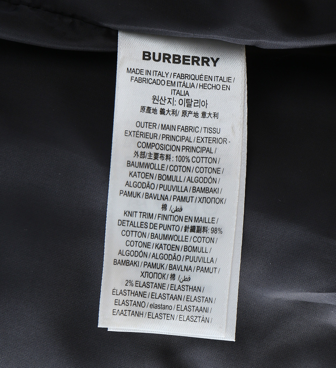 Burberry Couple Down Jacket Goose Down M-l-xl