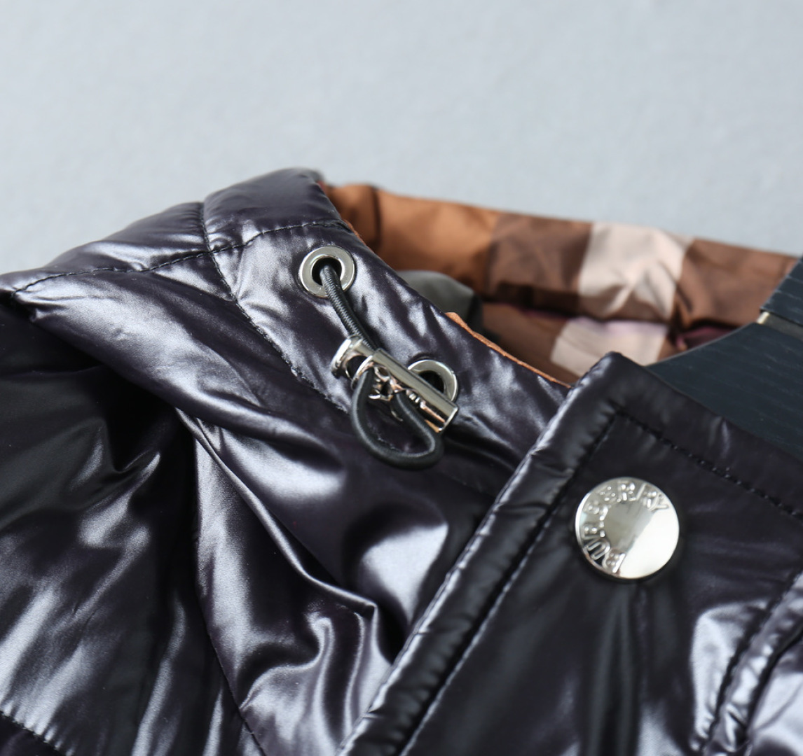 Burberry Couple Down Jacket Goose Down M-l-xl