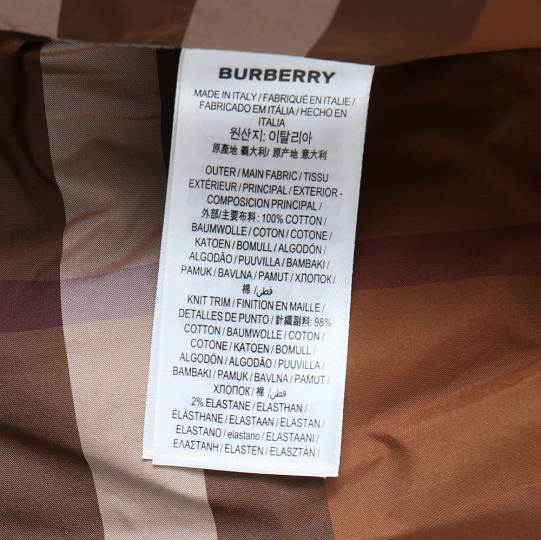 Burberry Couple Down Jacket Goose Down M-l-xl