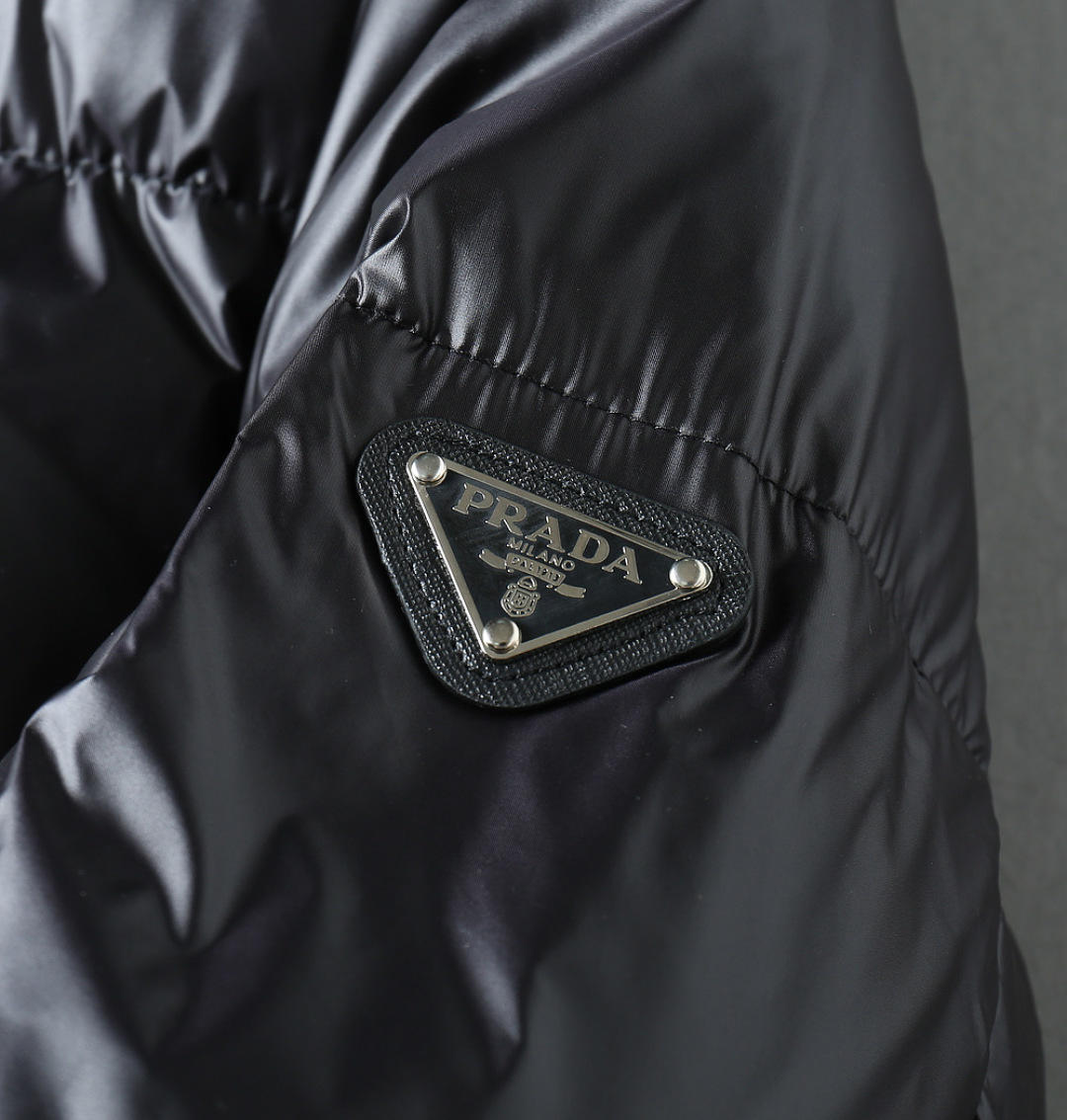 Prada Couple Down Jacket Goose Down M-l-xl