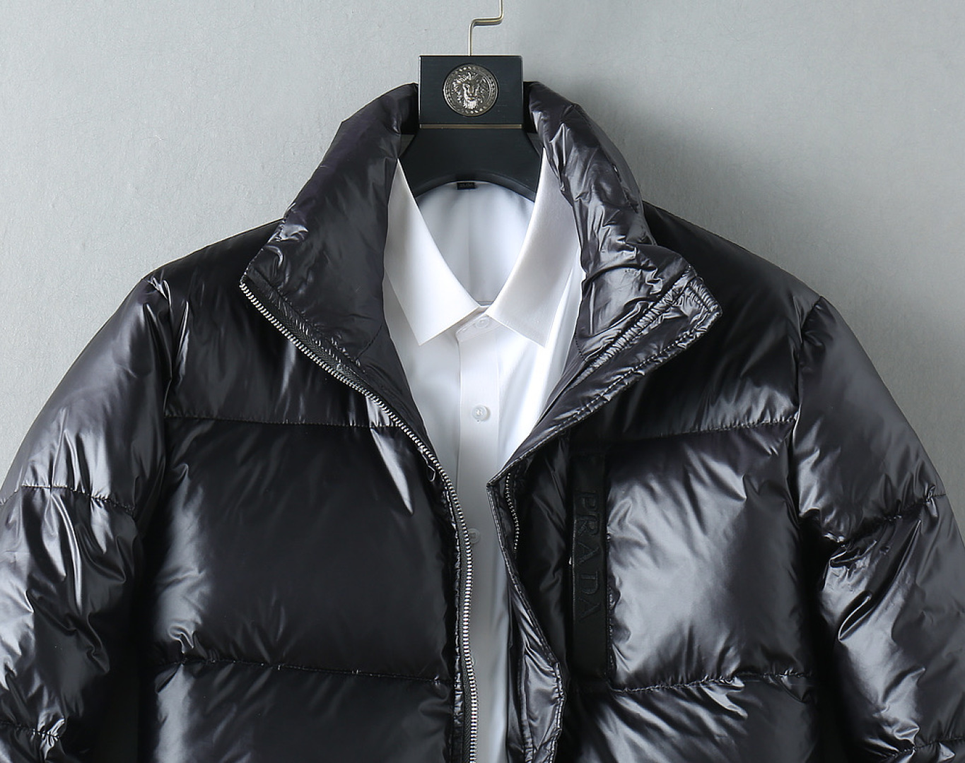 Prada Couple Down Jacket Goose Down M-l-xl