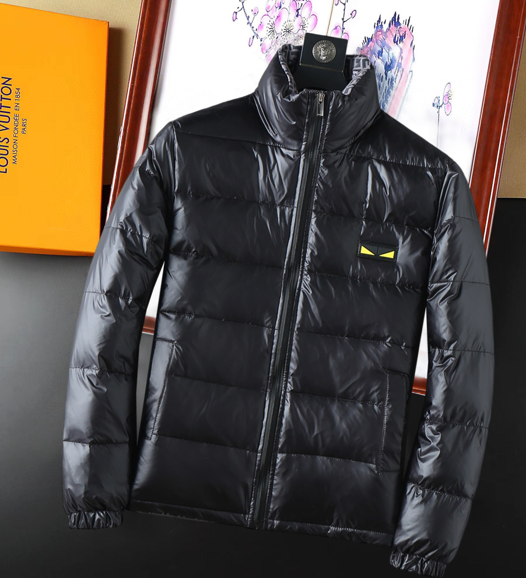 Fendi Couple Down Jacket Goose Down M-l-xl