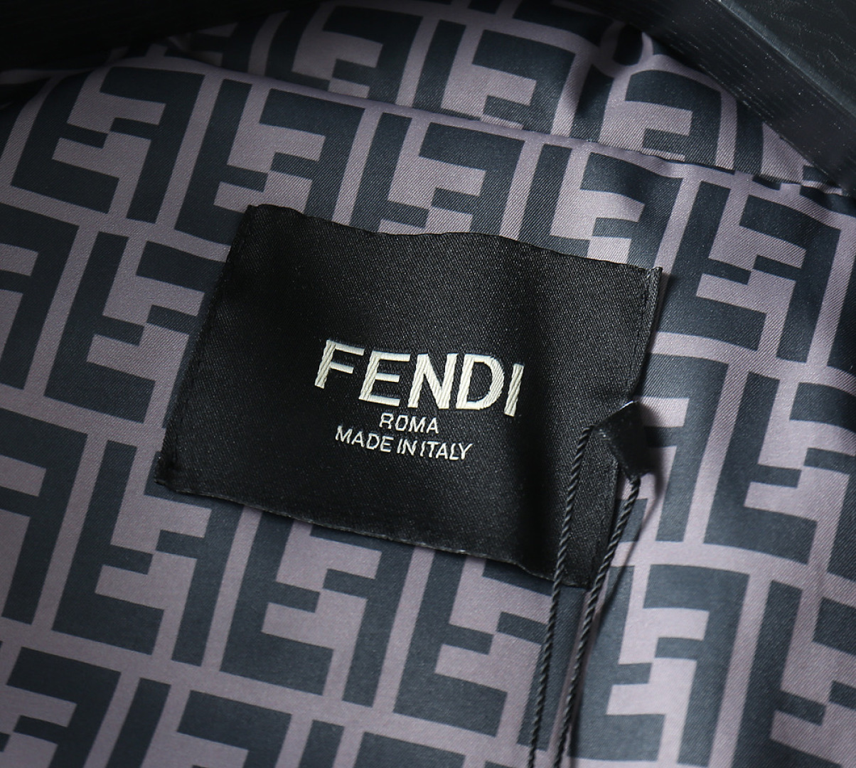 Fendi Couple Down Jacket Goose Down M-l-xl