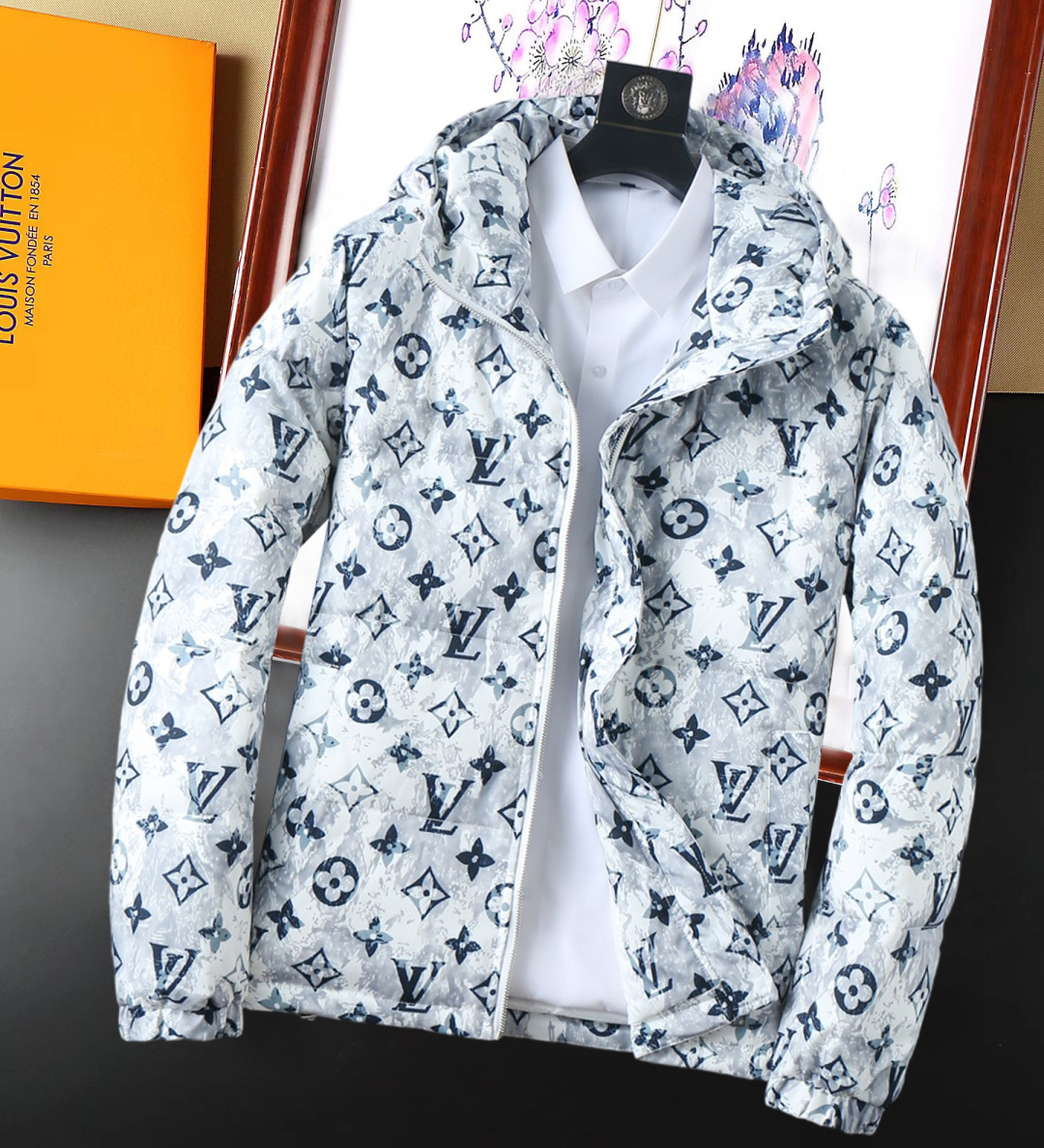 Louis Vuitton Couple Down Jacket Goose Down M-l-xl