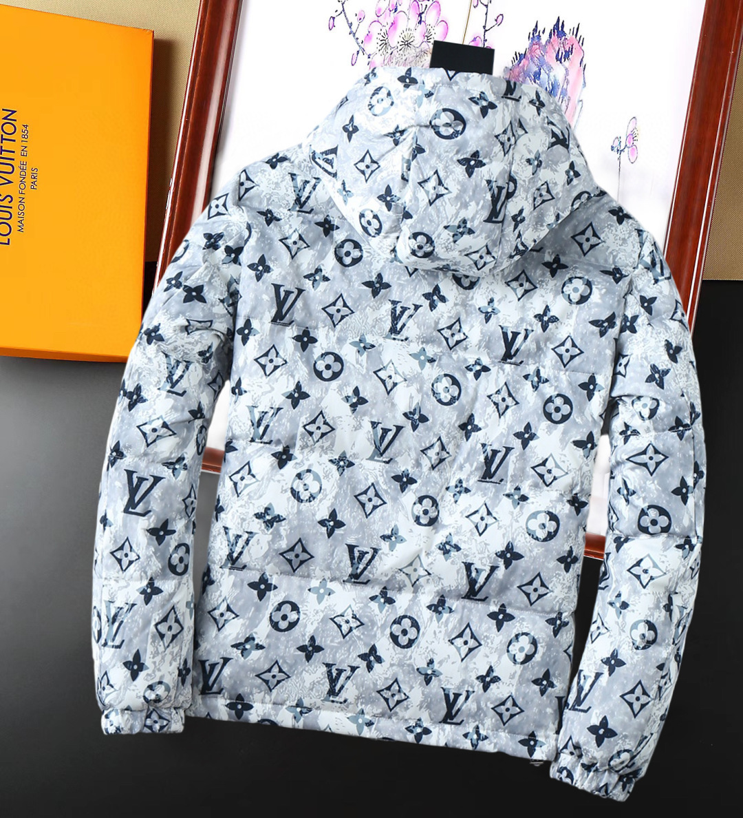 Louis Vuitton Couple Down Jacket Goose Down M-l-xl