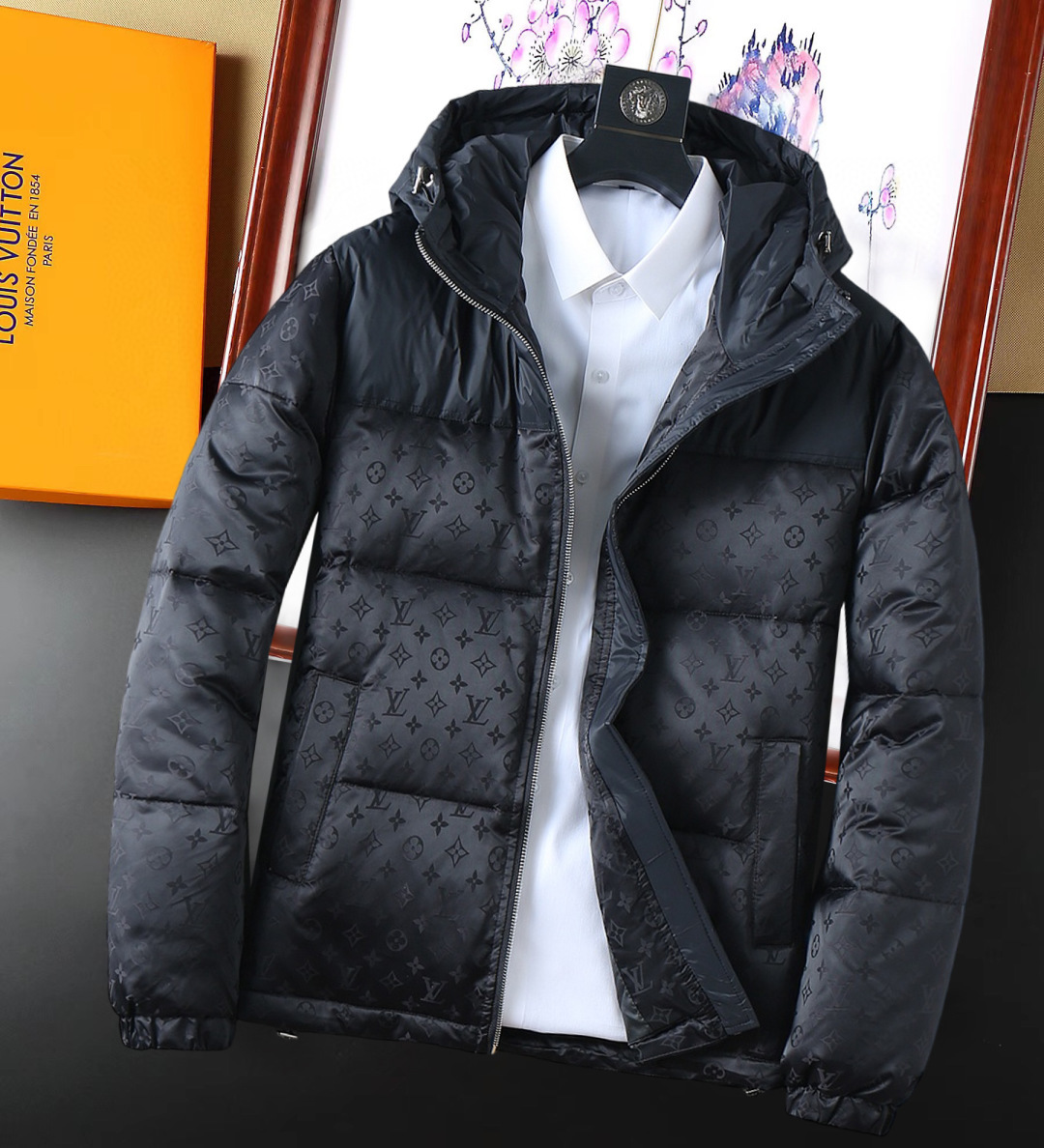 Louis Vuitton Couple Down Jacket Goose Down M-l-xl