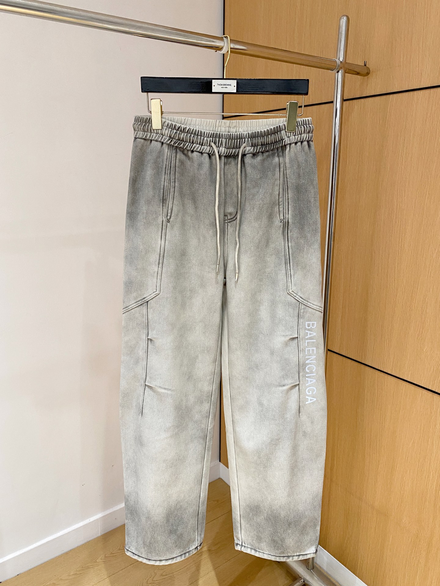 Balenciaga Male Basic Clothing Cotton Fleece Lined M-xxxl