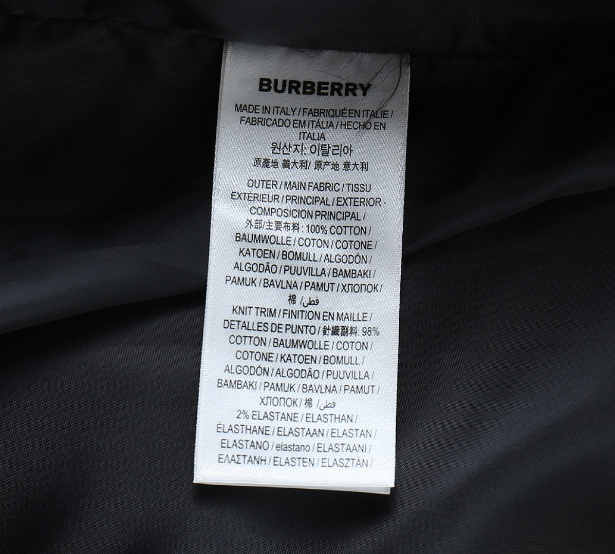 Burberry Couple Down Jacket Goose Down M-l-xl