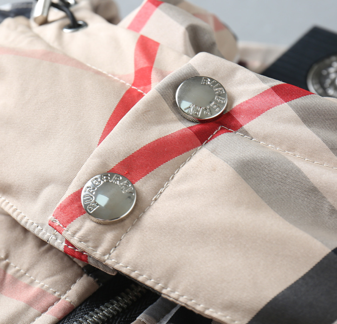 Burberry Couple Down Jacket Goose Down M-l-xl