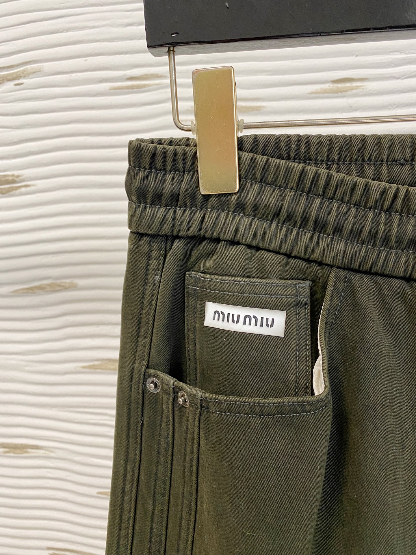 Miu Miu Male Basic Clothing Cotton Fleece Lined M