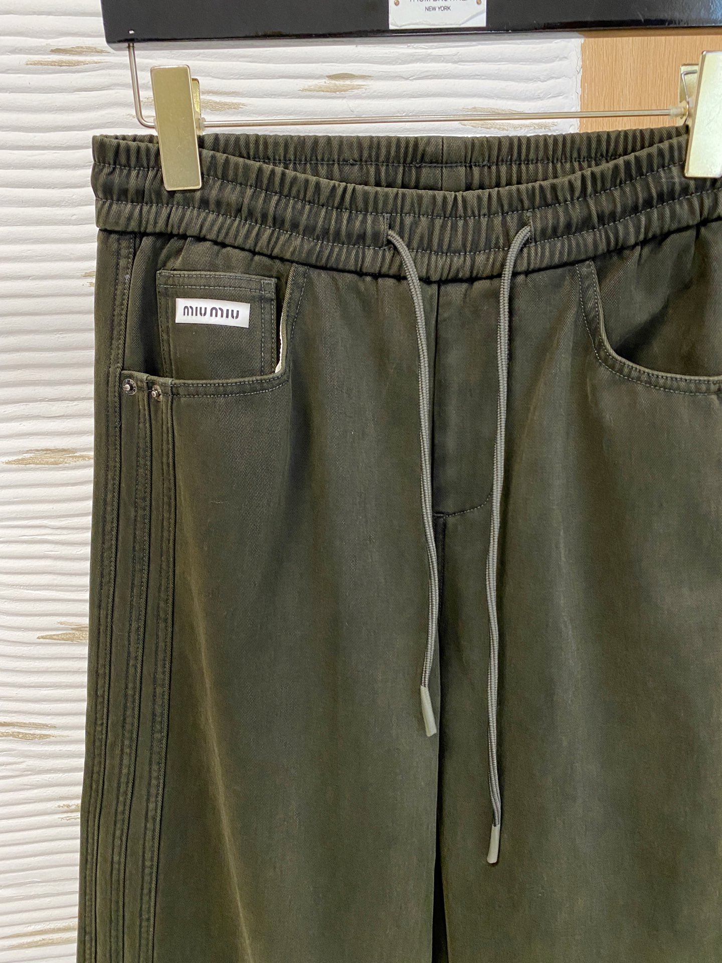 Miu Miu Male Basic Clothing Cotton Fleece Lined M