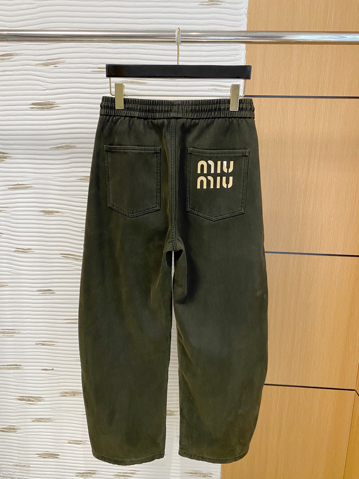 Miu Miu Male Basic Clothing Cotton Fleece Lined M