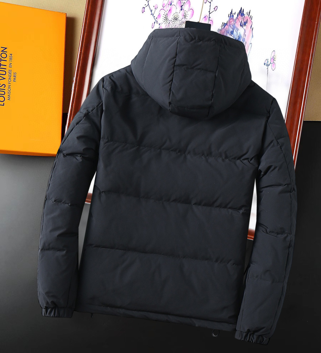 Prada Couple Down Jacket Goose Down M-l-xl