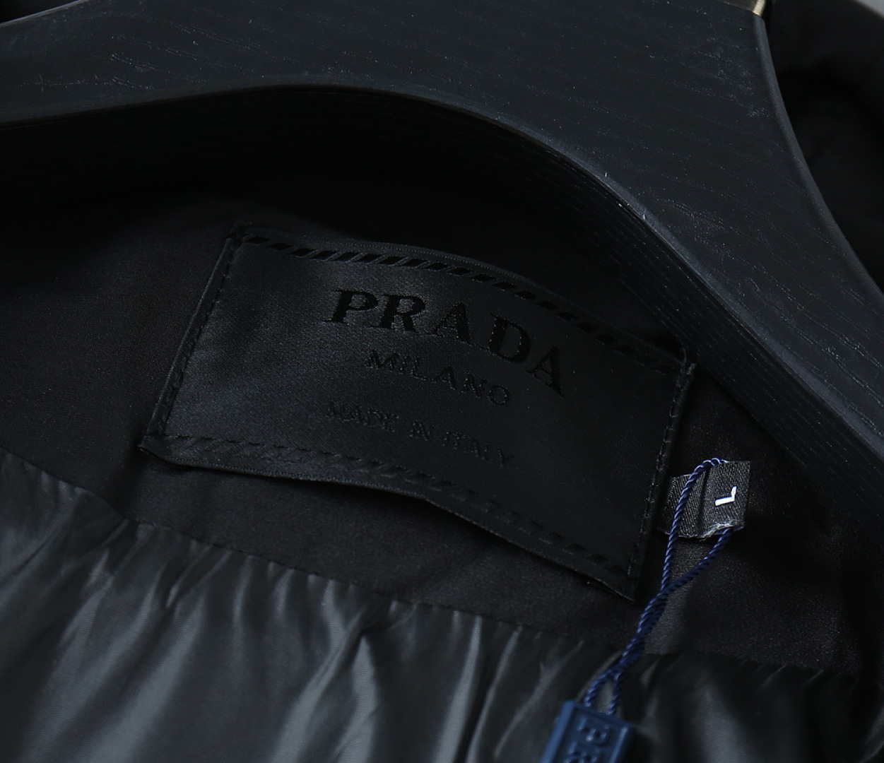 Prada Couple Down Jacket Goose Down M-l-xl
