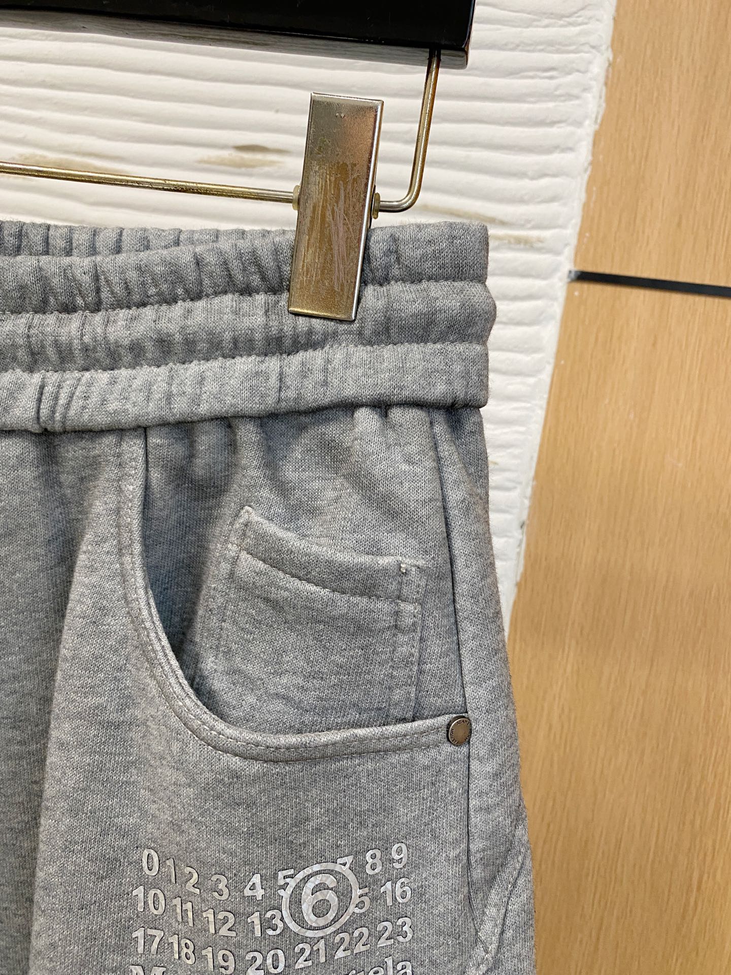 Maison Margiela Male Basic Clothing Cotton Fleece Lined