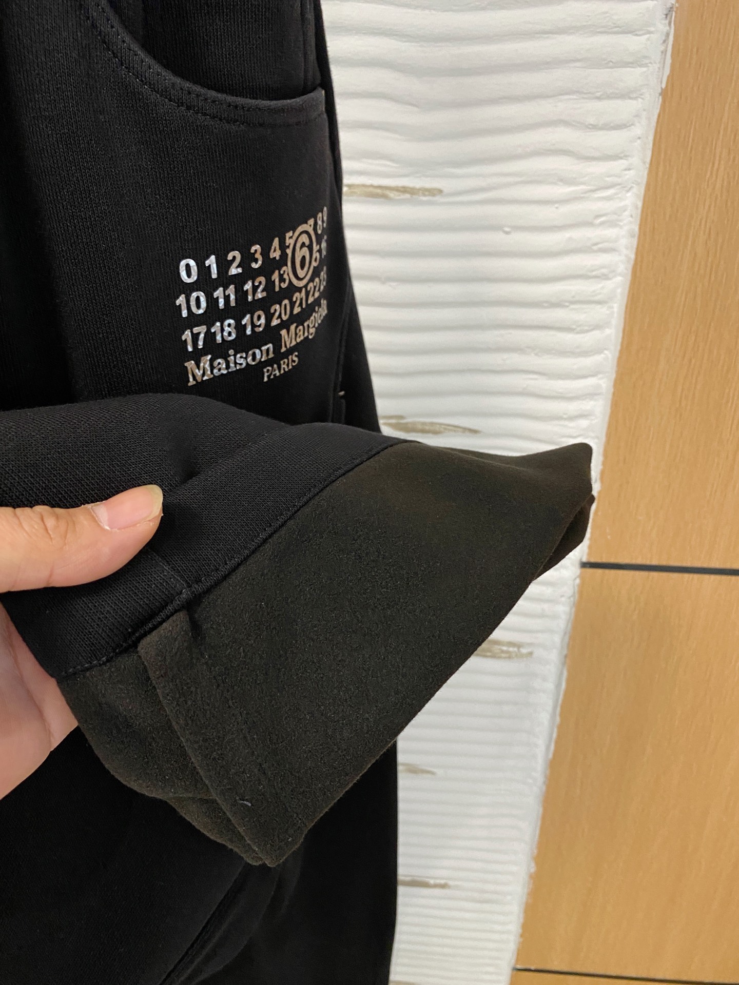 Maison Margiela Male Basic Clothing Cotton Fleece Lined