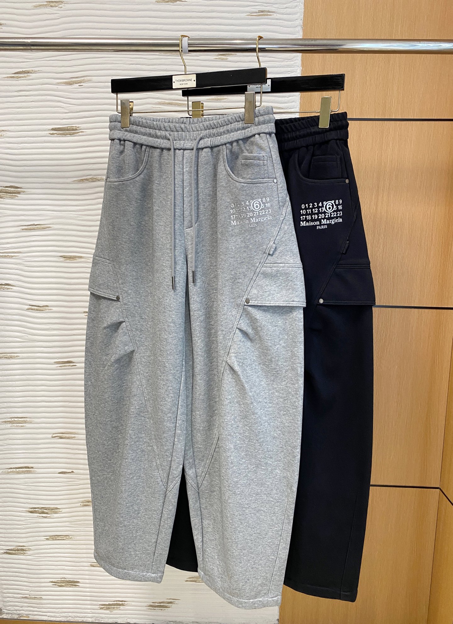 Maison Margiela Male Basic Clothing Cotton Fleece Lined