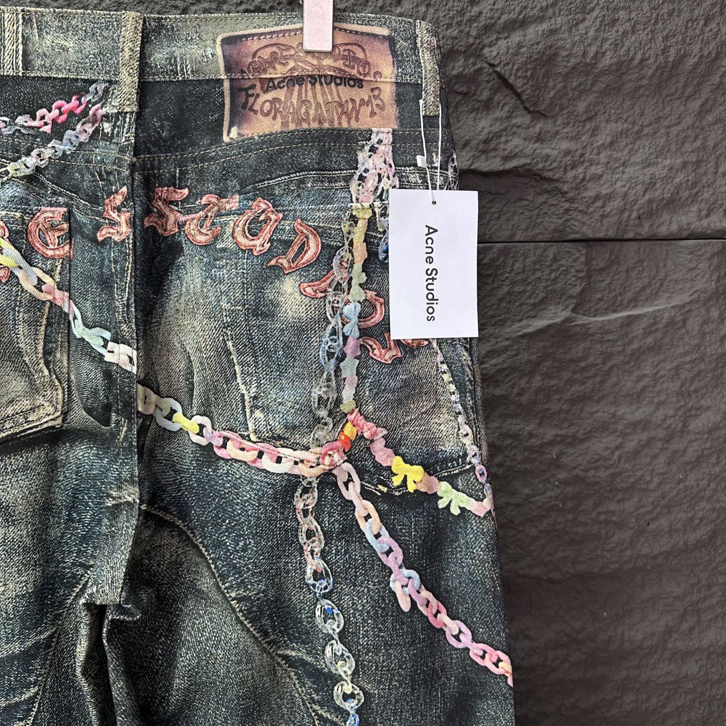 Dior Couple Jeans Loose Fit S-xl