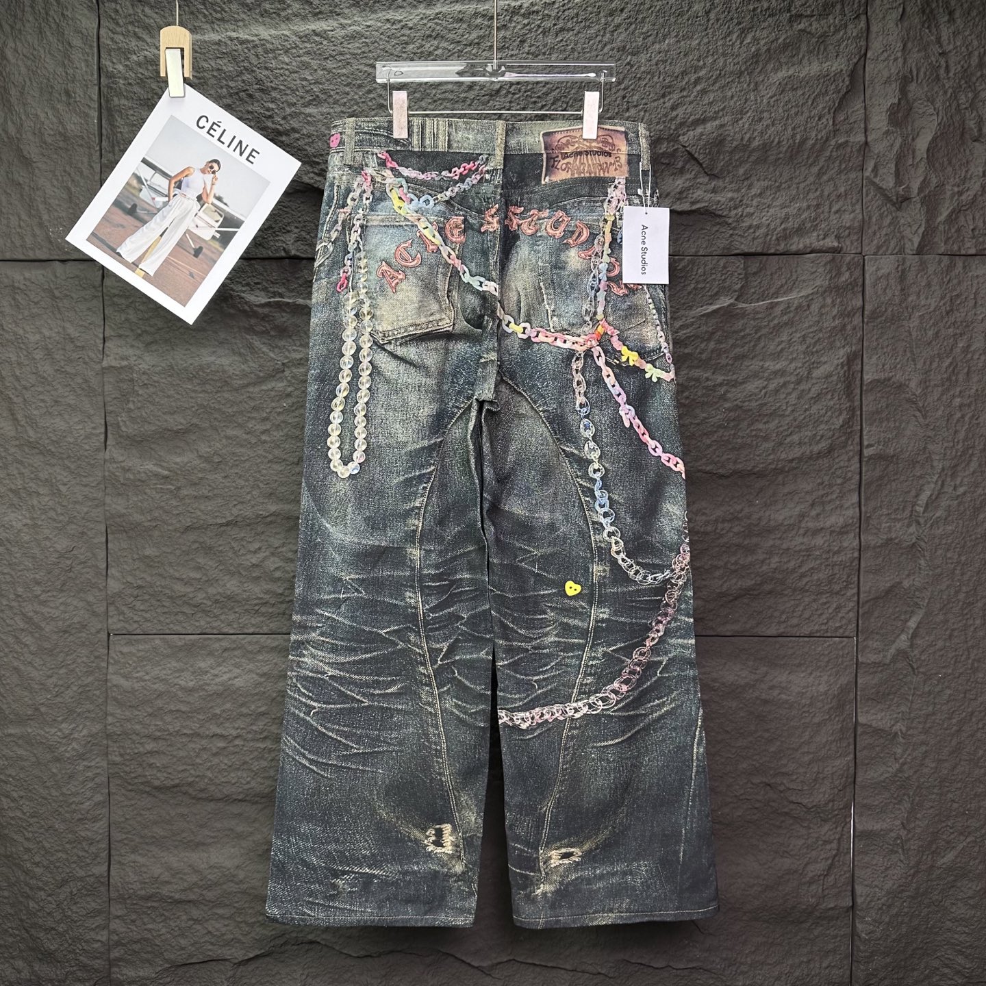 Dior Couple Jeans Loose Fit S-xl