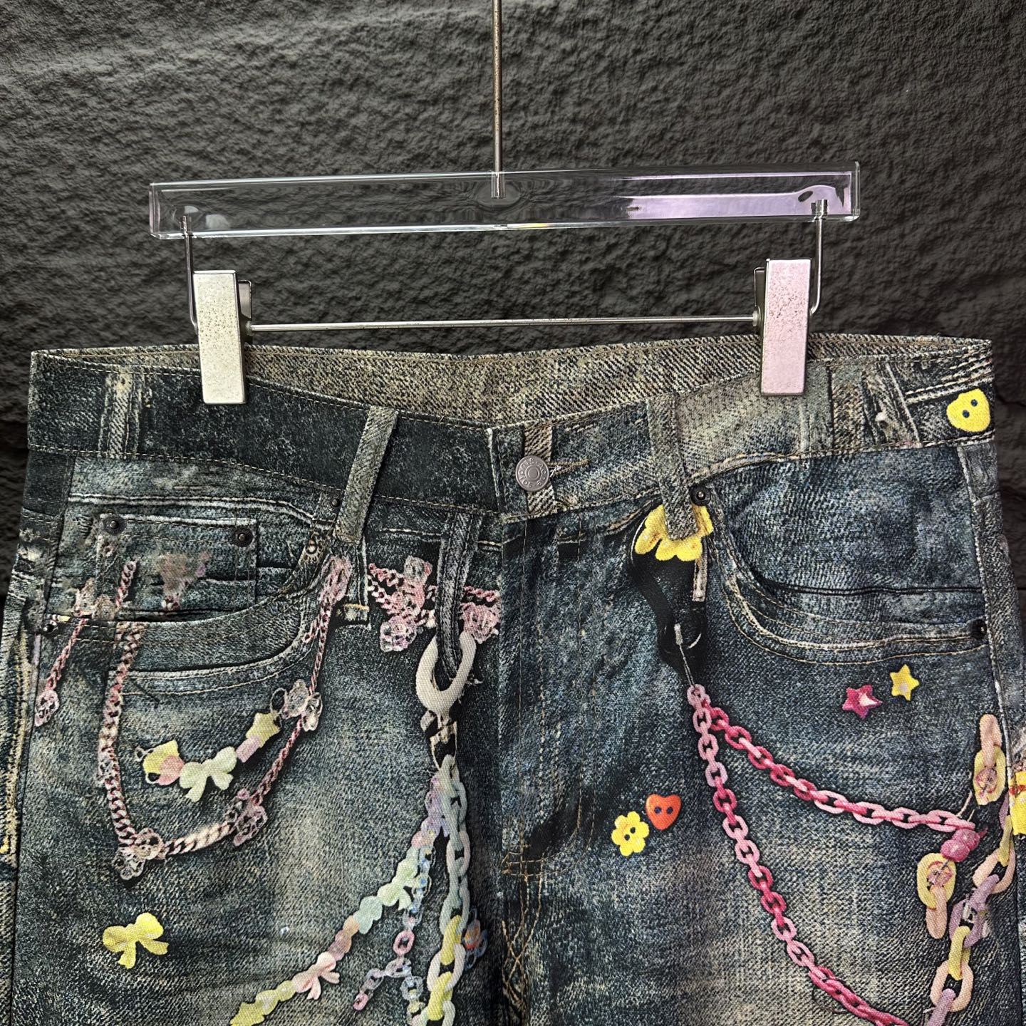 Dior Couple Jeans Loose Fit S-xl