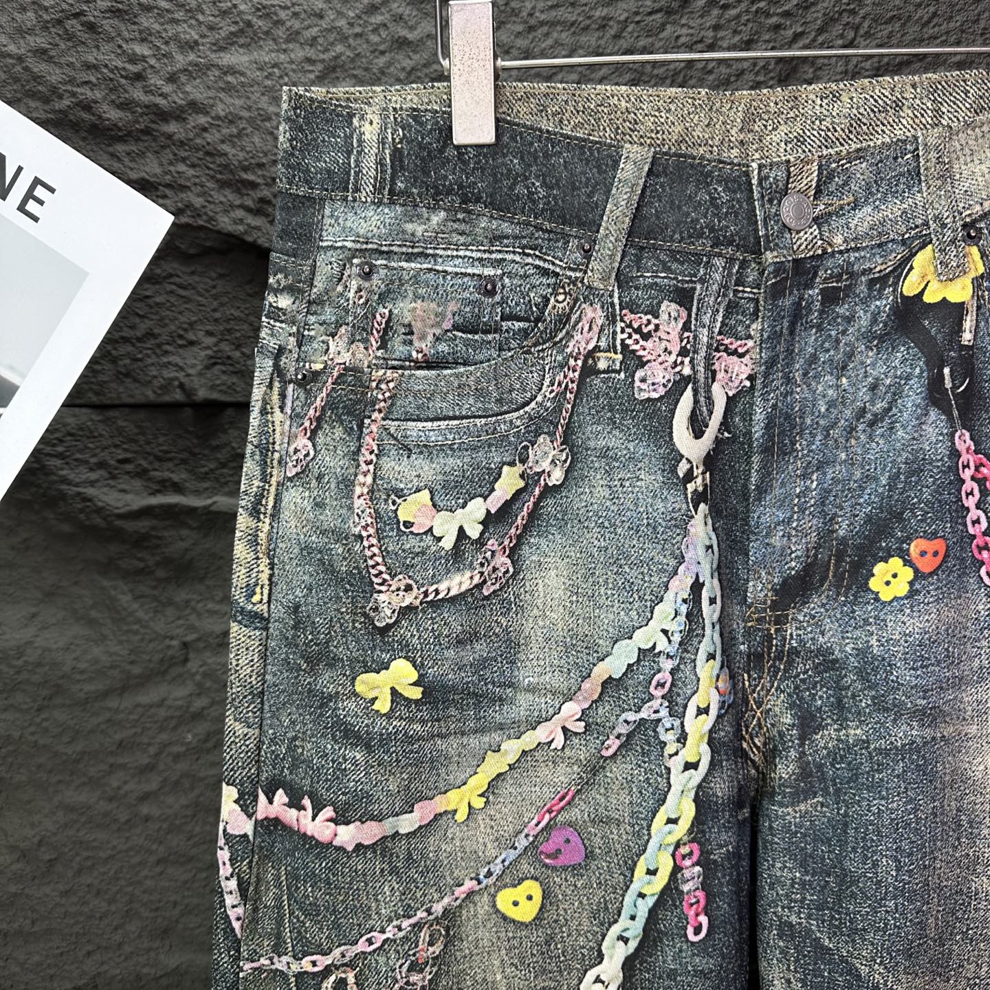 Dior Couple Jeans Loose Fit S-xl