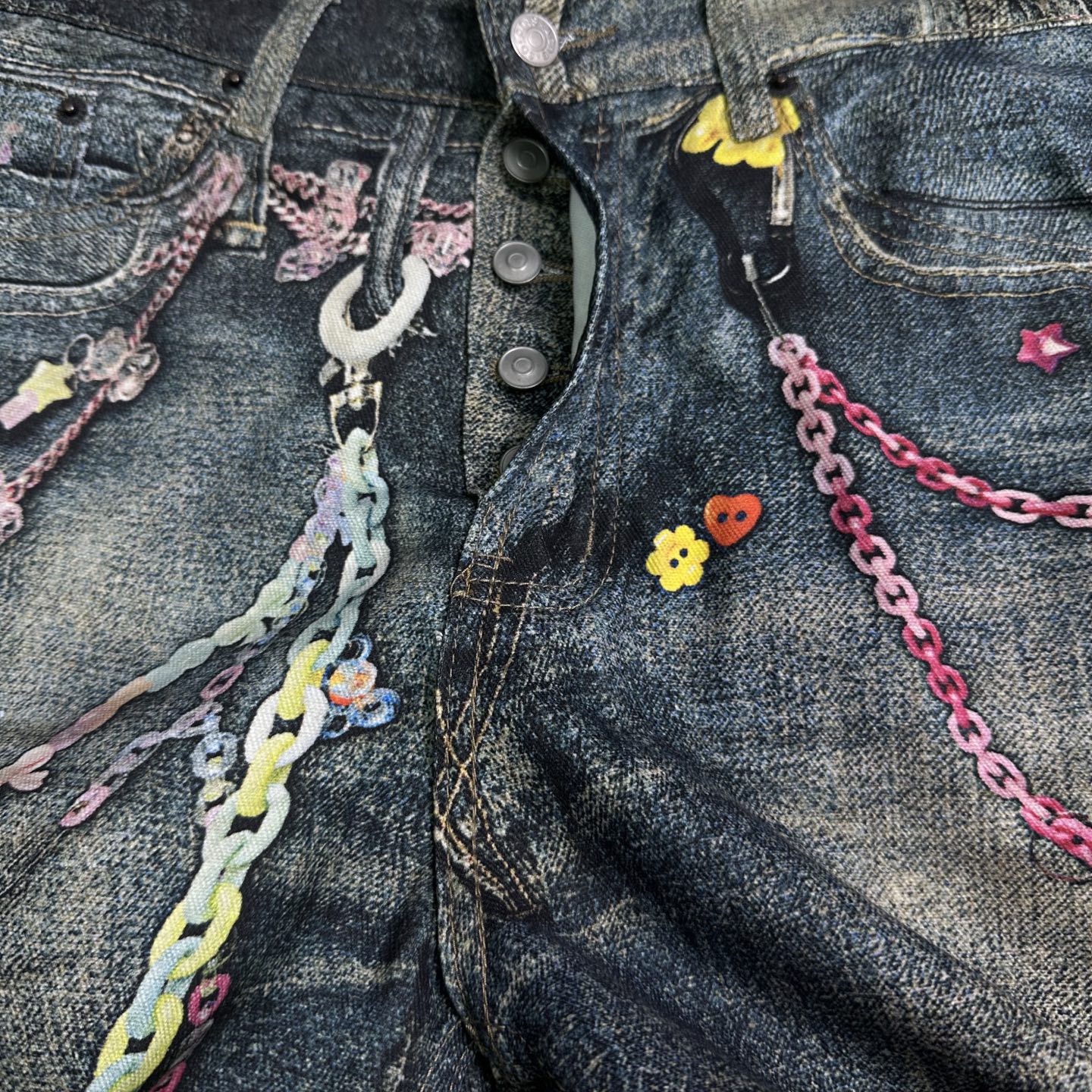 Dior Couple Jeans Loose Fit S-xl