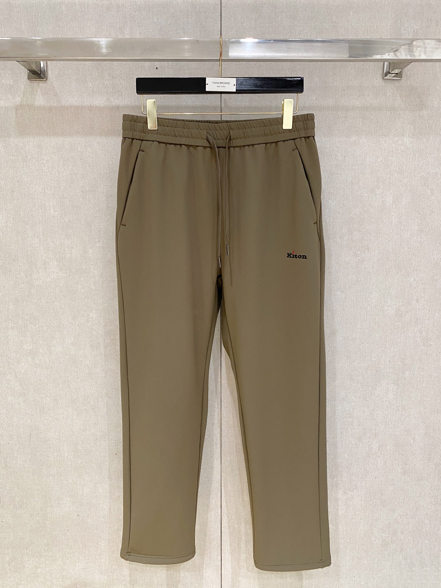 Kiton Sports Pants Fleece Lined M-xl