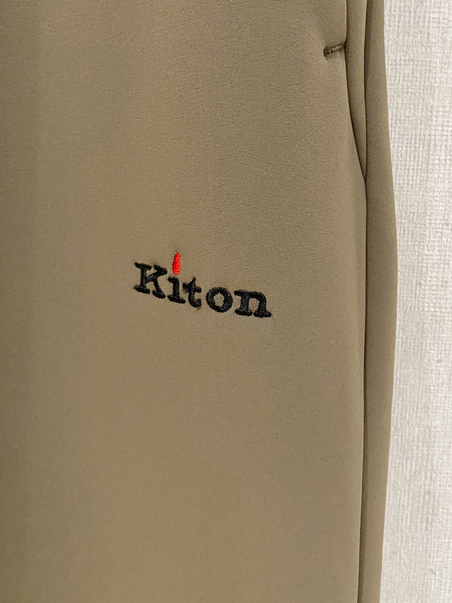 Kiton Sports Pants Fleece Lined M-xl