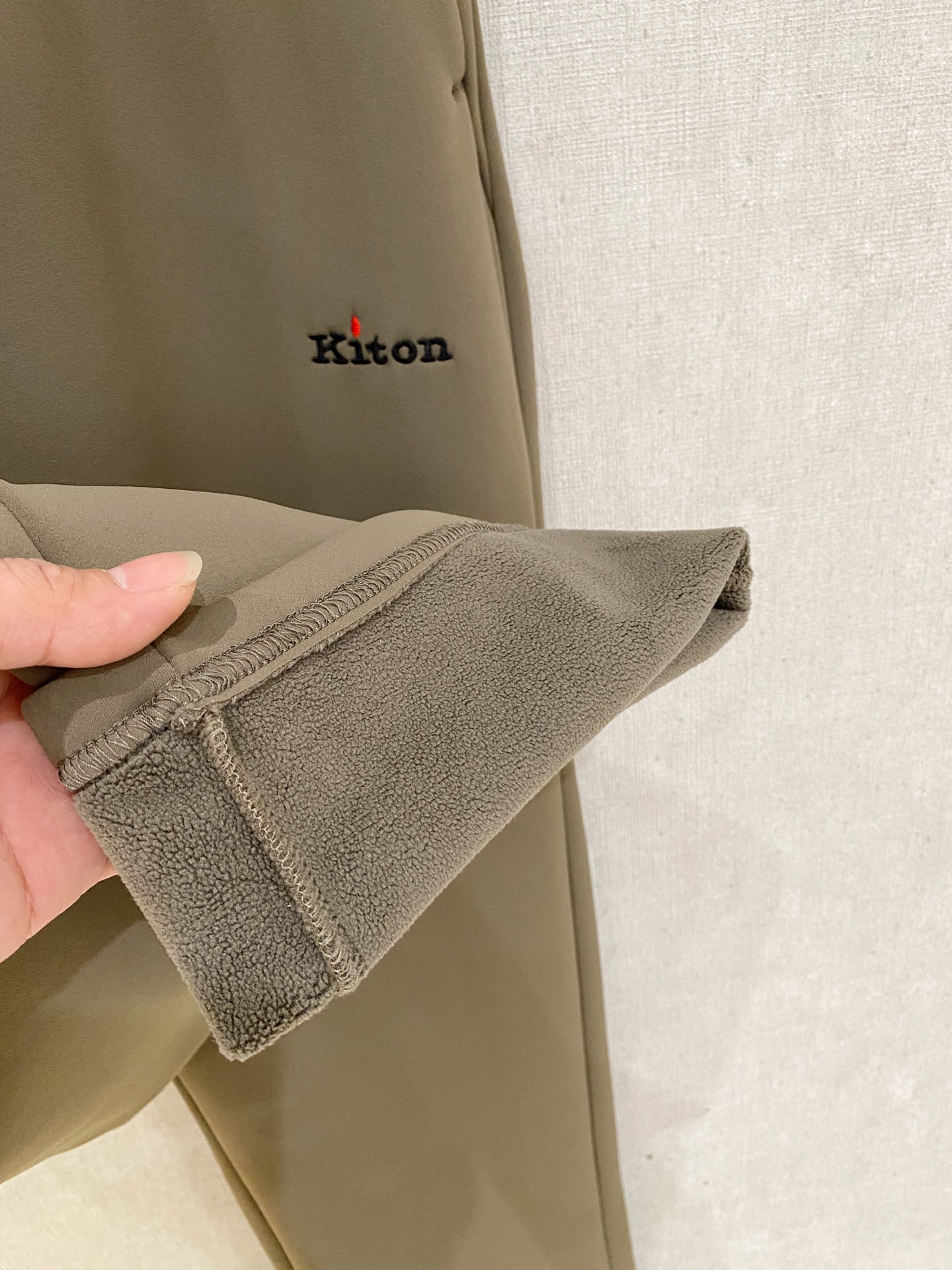 Kiton Sports Pants Fleece Lined M-xl