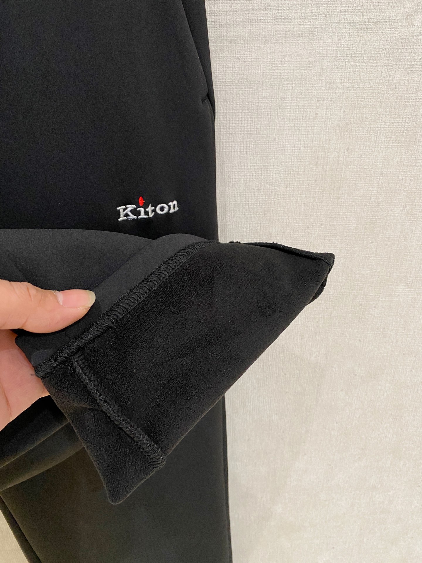 Kiton Sports Pants Fleece Lined M-xl