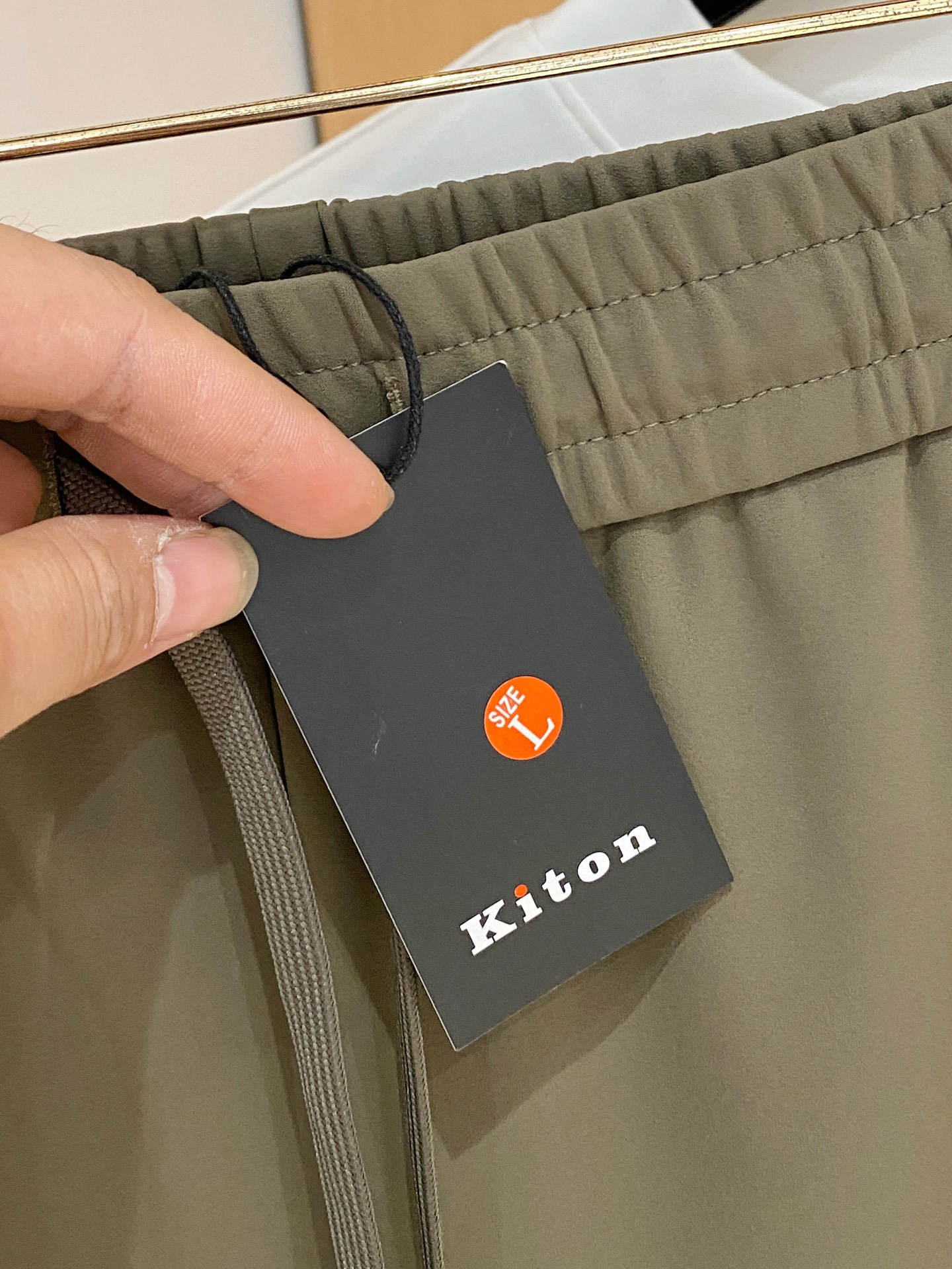 Kiton Sports Pants Fleece Lined M-xl