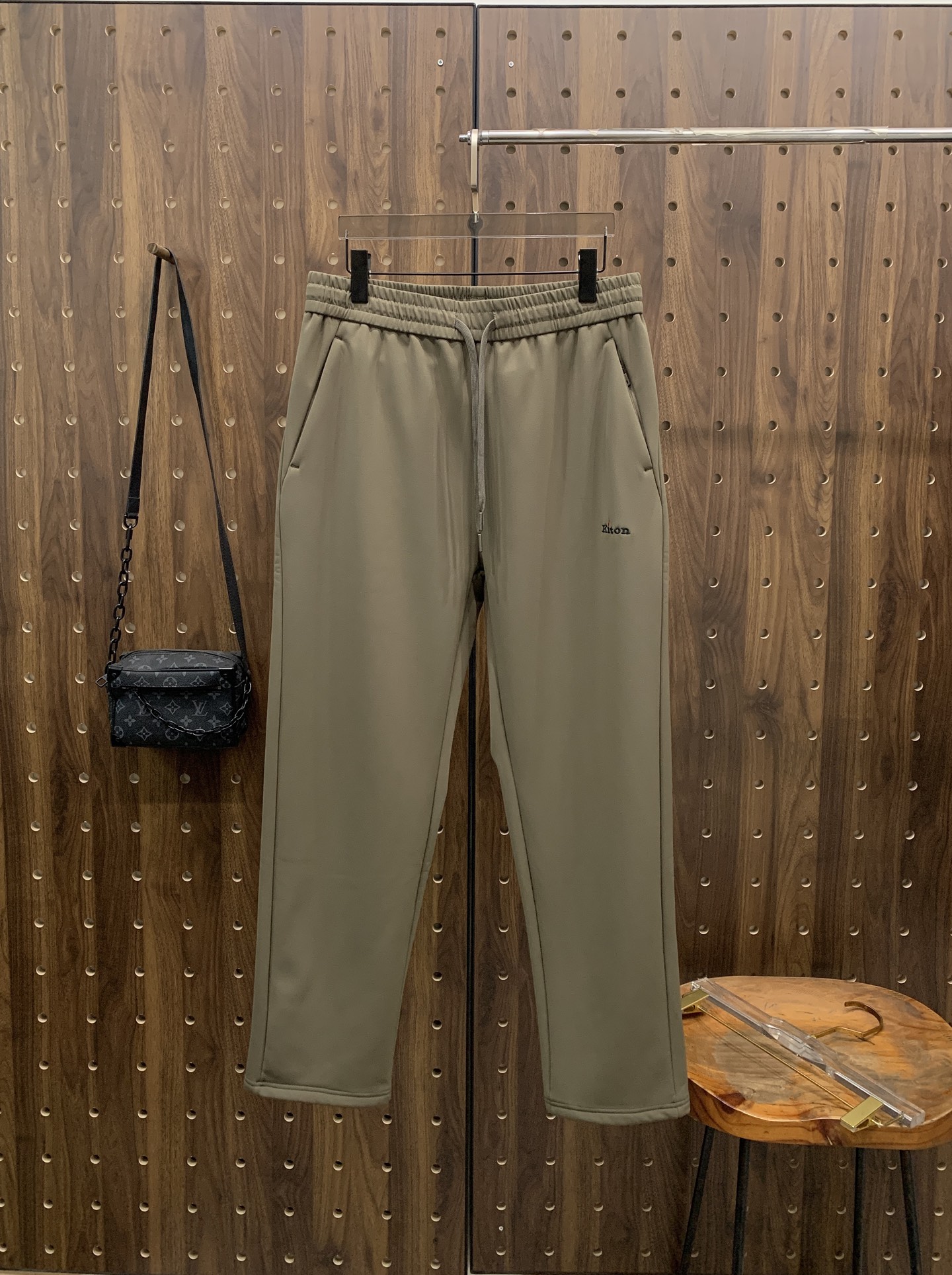 Kiton Sports Pants Fleece Lined M-xl