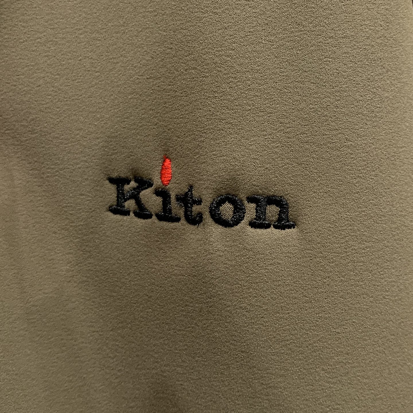 Kiton Sports Pants Fleece Lined M-xl