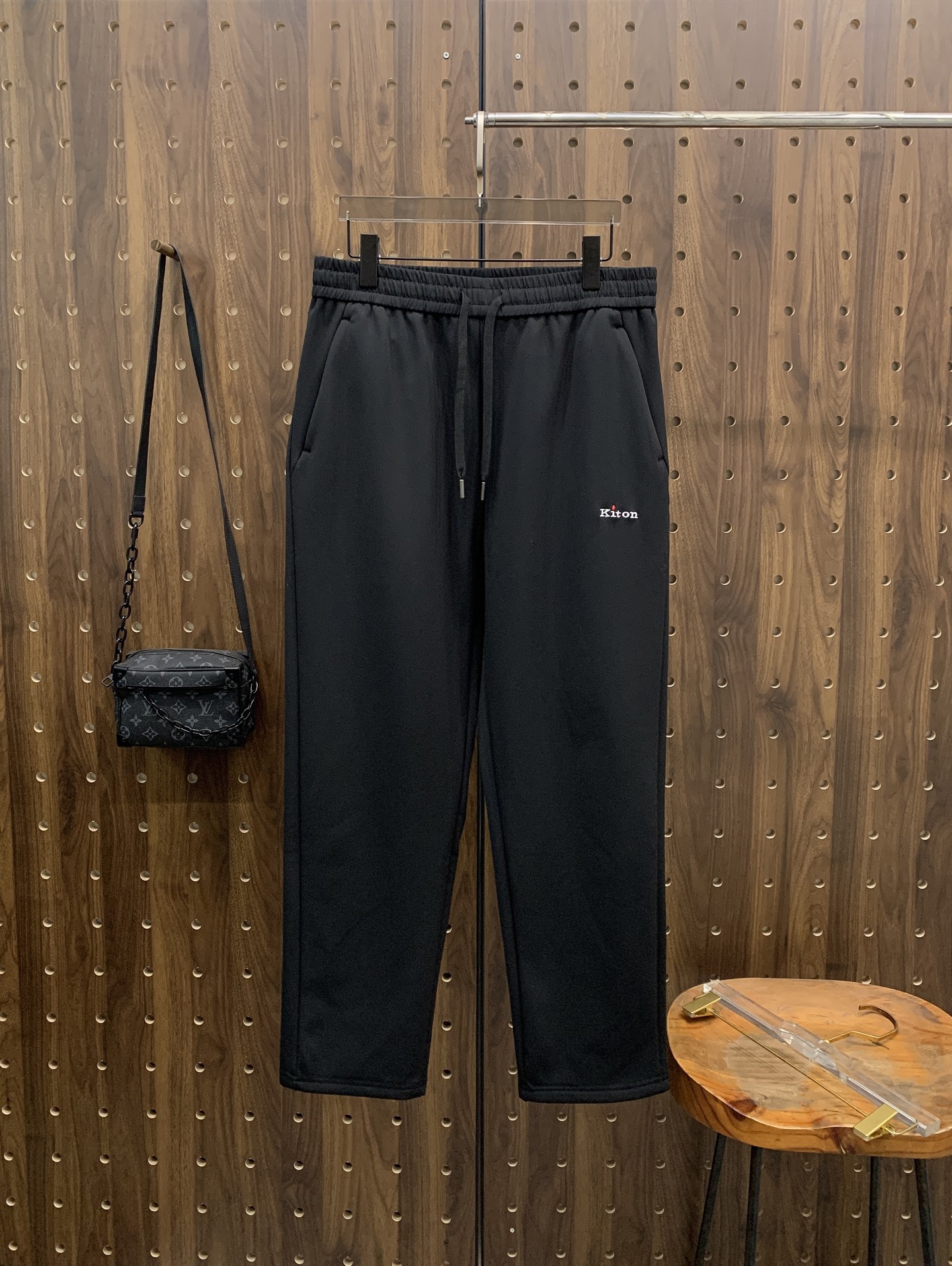 Kiton Sports Pants Fleece Lined M-xl