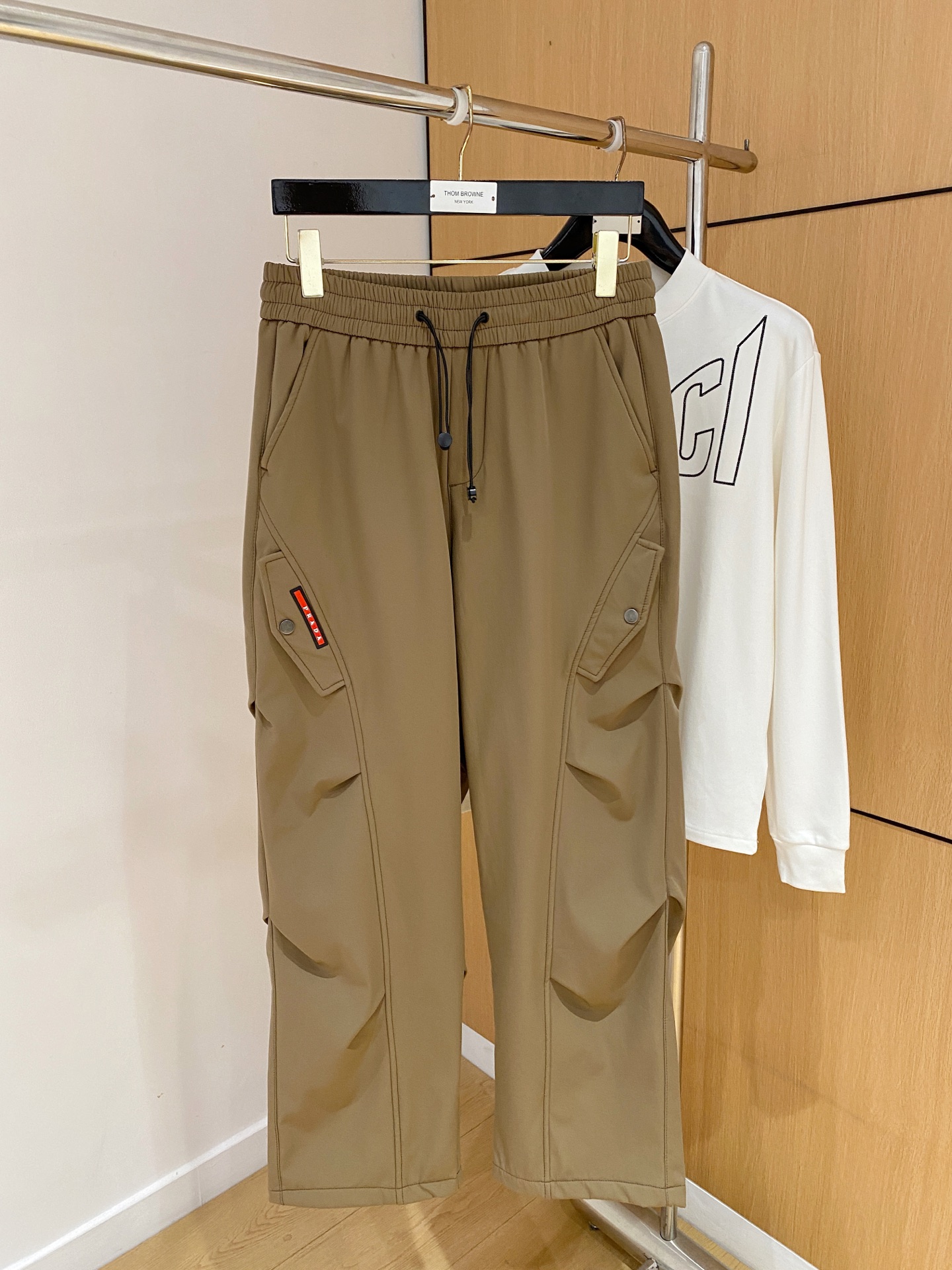 Prada Sports Pants Fleece Lined M-xl