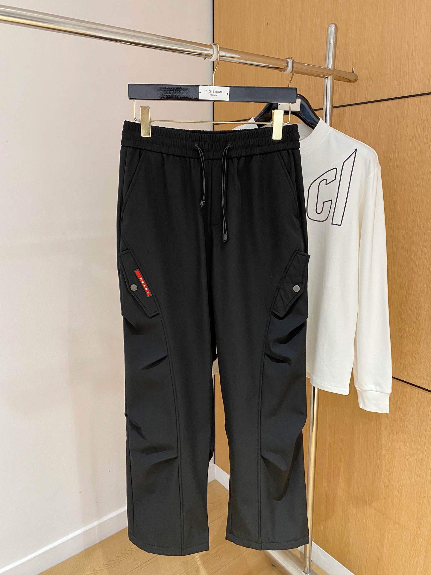 Prada Sports Pants Fleece Lined M-xl