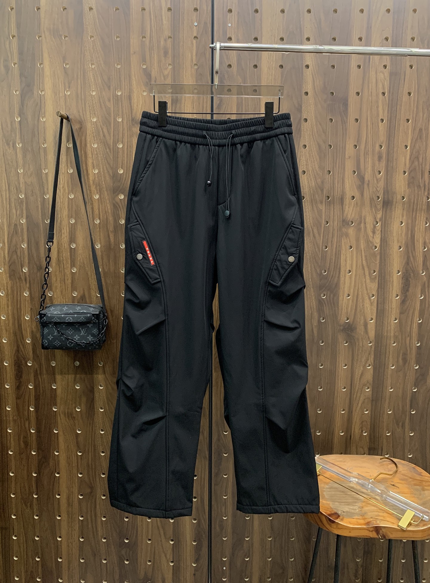 Prada Sports Pants Fleece Lined M-xl
