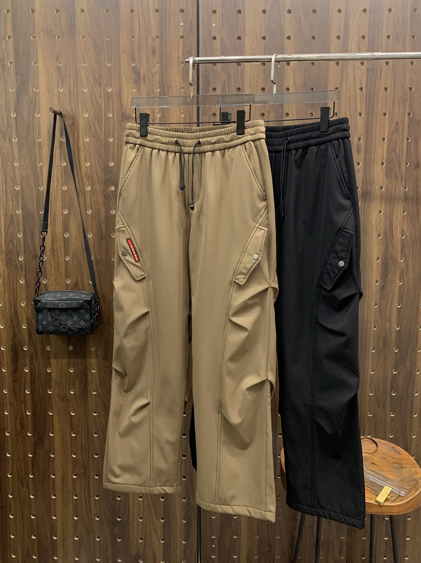 Prada Sports Pants Fleece Lined M-xl