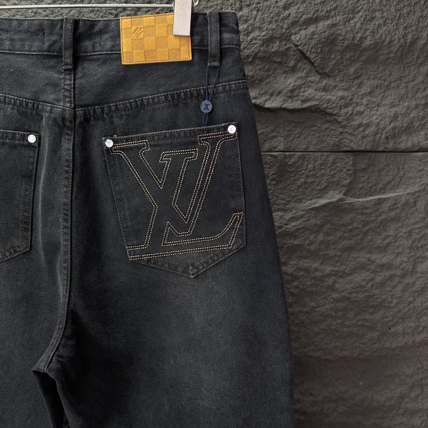 Louis Vuitton Couple Jeans Loose Fit