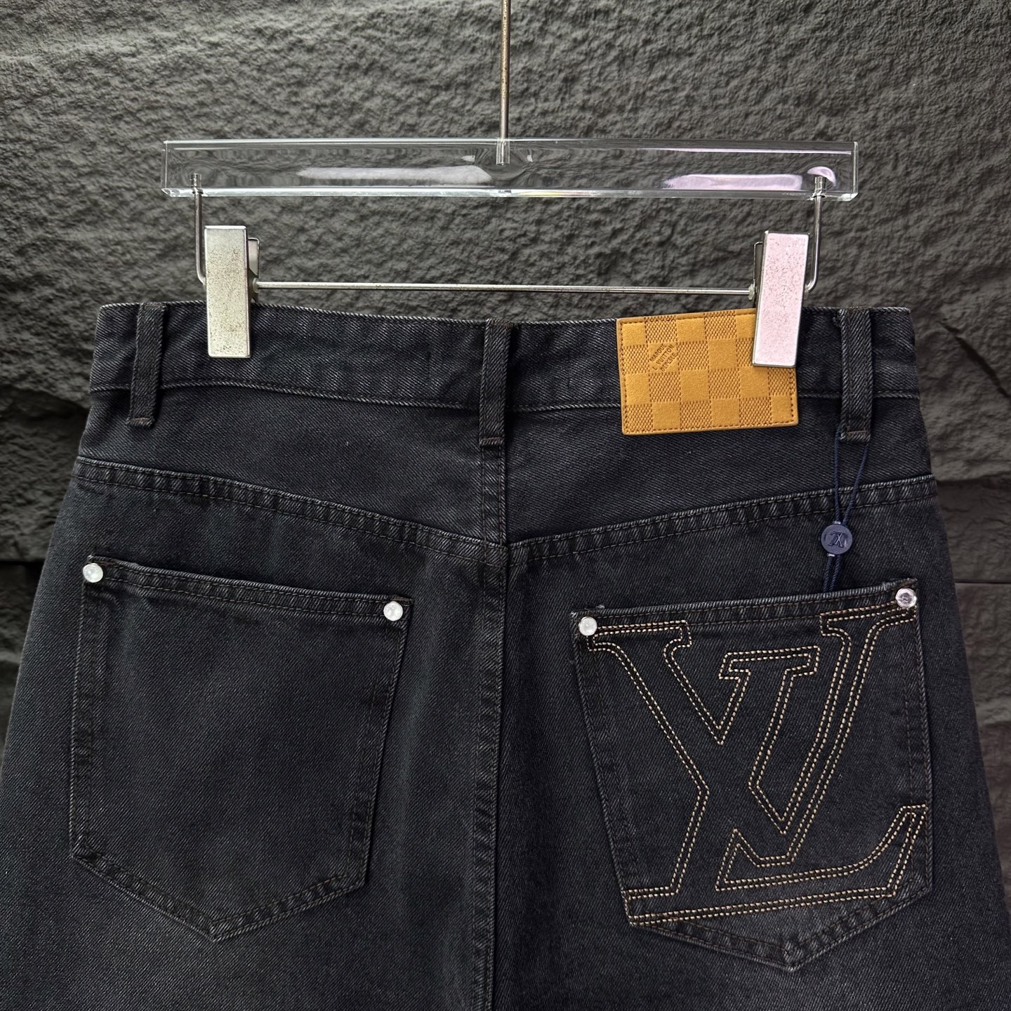 Louis Vuitton Couple Jeans Loose Fit