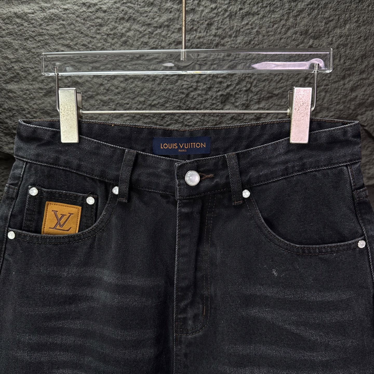 Louis Vuitton Couple Jeans Loose Fit