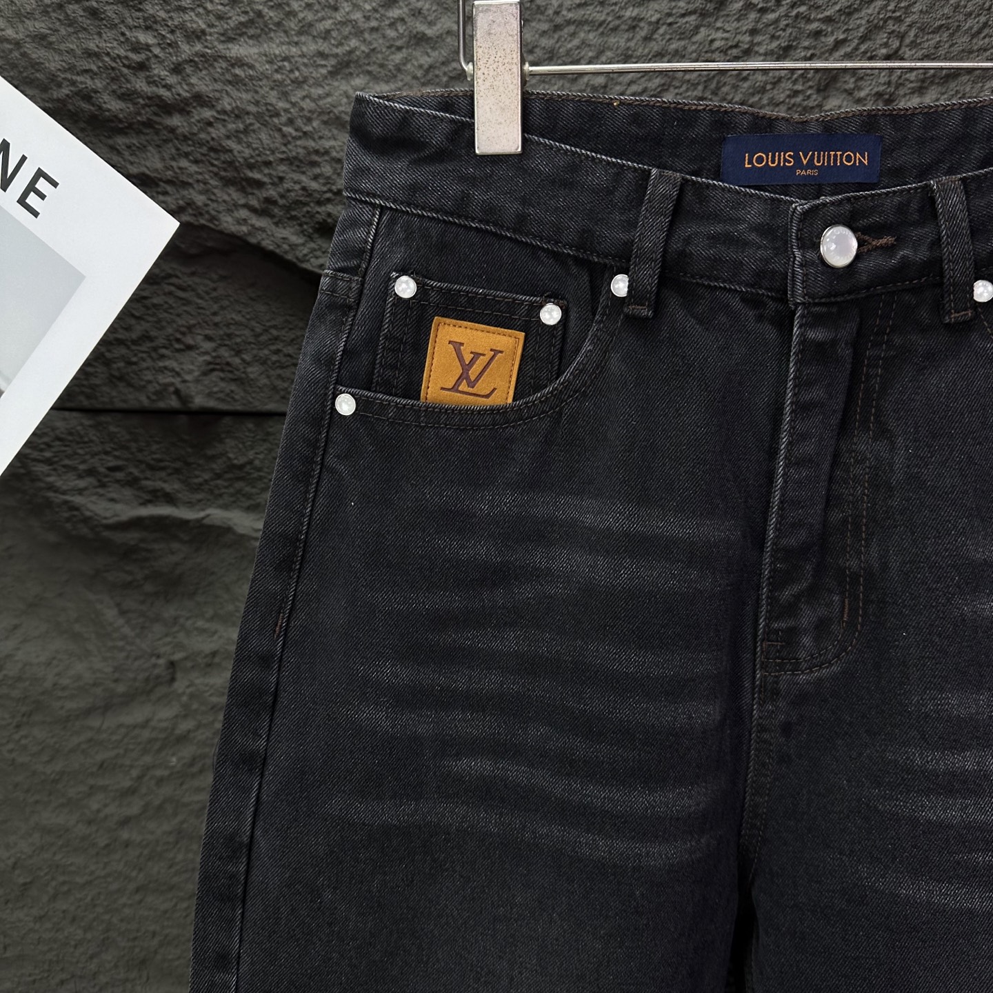 Louis Vuitton Couple Jeans Loose Fit